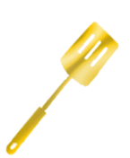 A close up of a spatulaDescription automatically generated